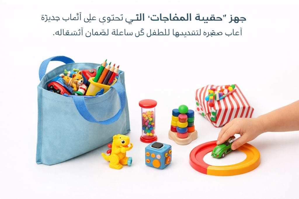 حقيبة مفاجات الطفل